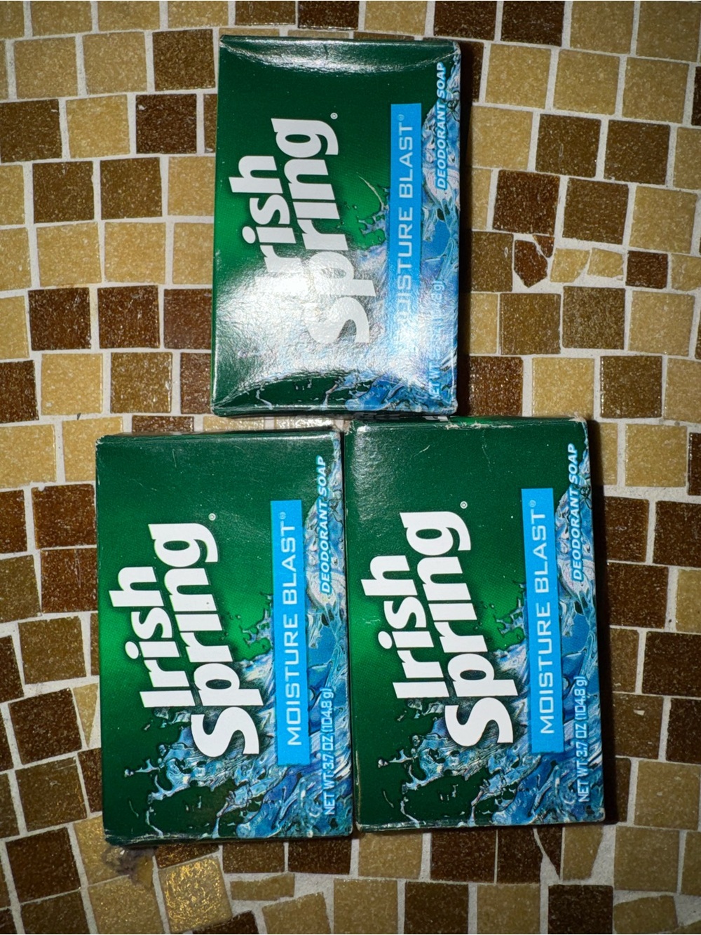 (PACK OF 3) Men’s Moisture Blast Deodorant Soap Bar